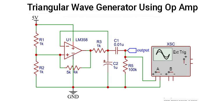 Designing A Single Op Amp Triangle Wave Generator Pcb - vrogue.co