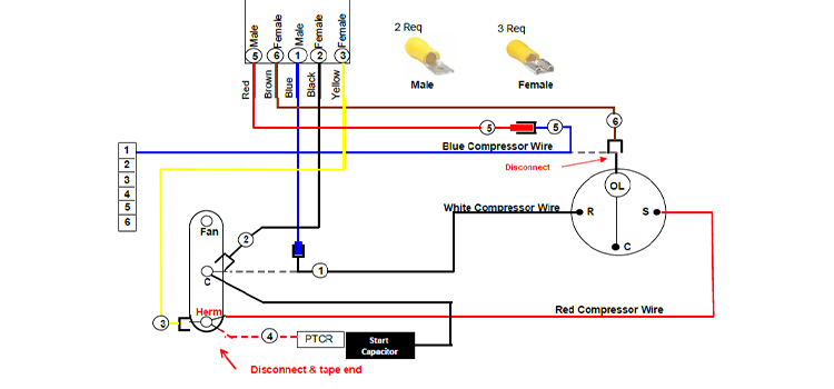 Dometic AC Capacitor Wiring Diagram - Troubleshooting and Installation ...