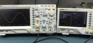 Function Generator and Oscilloscope