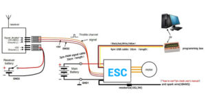 Twin Motor RC Boat Wiring Diagram