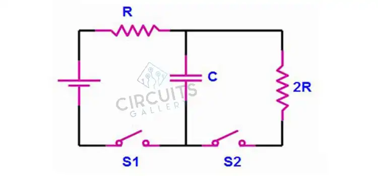 What is the Voltage Across the Capacitor Immediately After Switch s1 is Closed