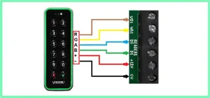 Card Reader Wiring Diagram